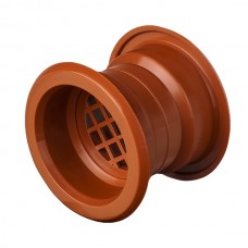 Περσίδα για Πόρτα Στρογγυλή Καφέ (Σετ 6τεμ.) 500195/C